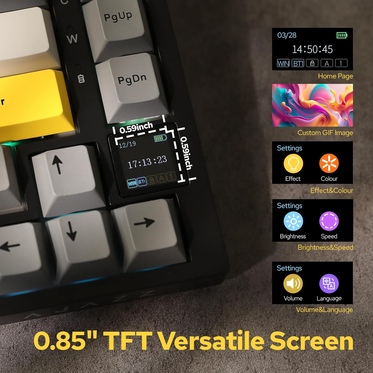 AJAZZ AK820/Pro Draadloos mech - Gaming Keyboard Hot Swappable recensie en prijs