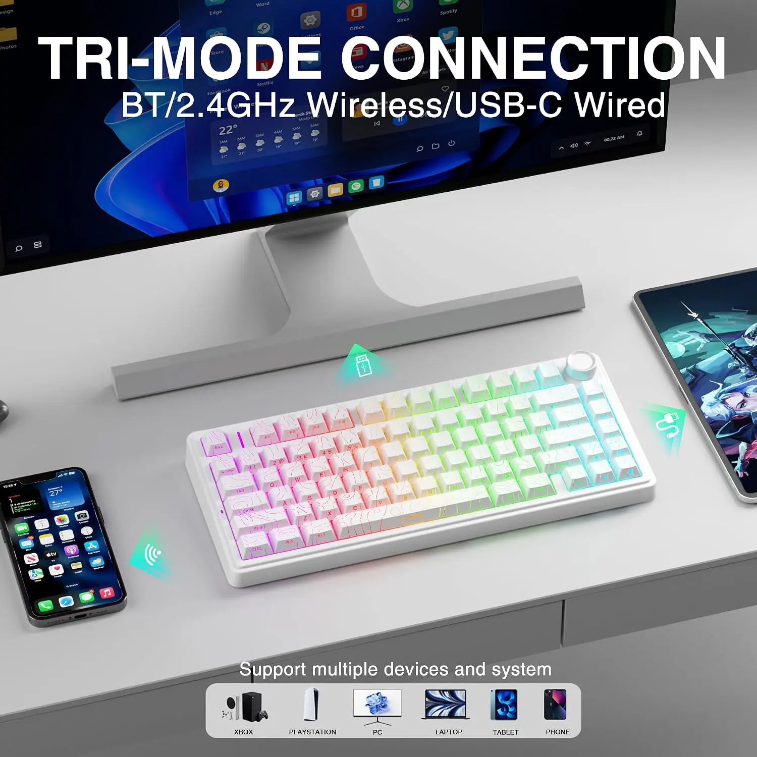 AULA F75 HE Magnetisch toetsen - Gaming Keyboard Nearby recensie en prijs